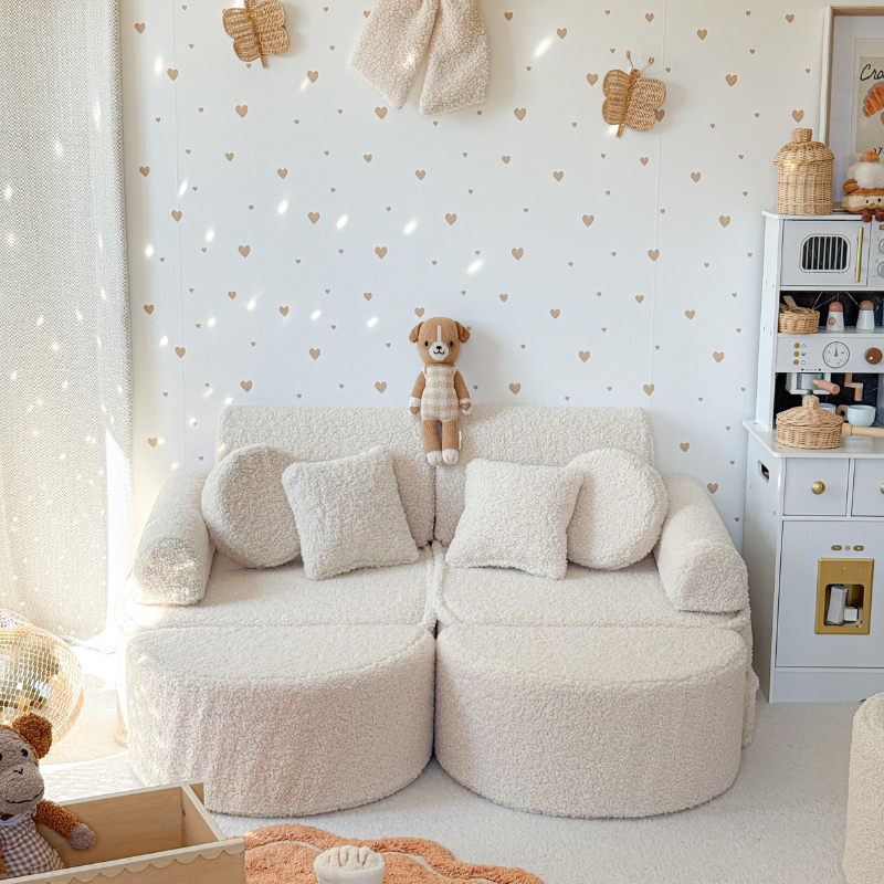 Medium Modular Sofa Max for Kids - Tangle Moon Grey