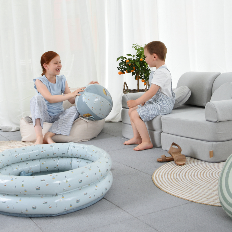 Indoor/Outdoor Outzy Pocket Sofa For Children - Drift Clay Taupe