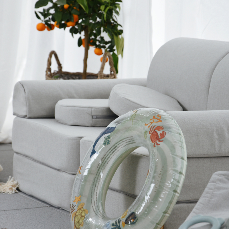 Indoor/Outdoor Outzy Pocket Sofa For Children - Drift Clay Taupe