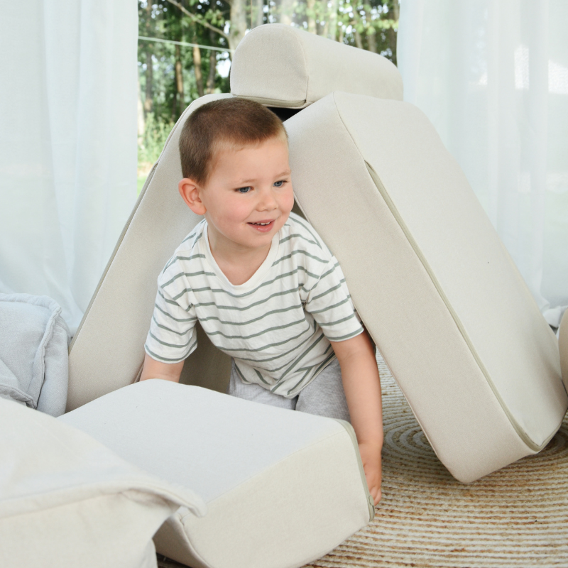 Indoor/Outdoor Outzy Pocket Sofa For Children - Drift Clay Taupe