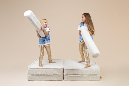 Large Modular Sofa for Kids - Premium Bearly, Brown