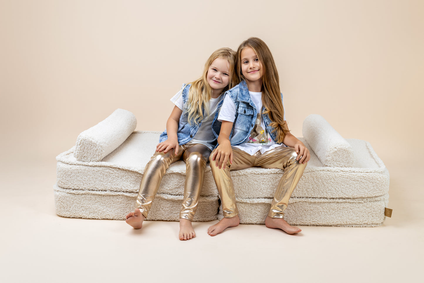 Large Modular Sofa for Kids - Premium Bearly, Brown
