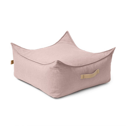 Outzy Square Pouffe - Rosy Dune Pink