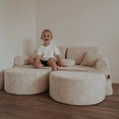 Medium Modular Sofa Max for Kids - Tangle Moon Grey