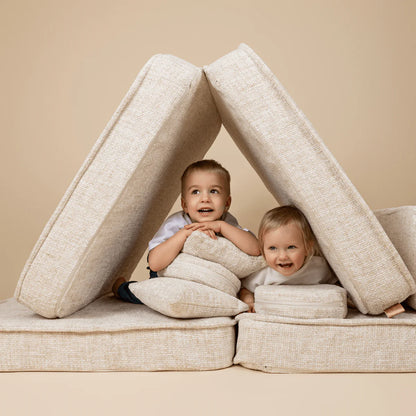 Medium Modular Sofa Max for Kids - Tangle Moon Grey